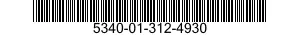 5340-01-312-4930 BRACKET,MOUNTING 5340013124930 013124930
