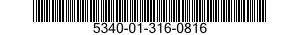 5340-01-316-0816  5340013160816 013160816
