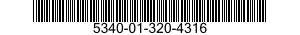 5340-01-320-4316 SLIDE SECTION,DRAWER,EXTENSION 5340013204316 013204316