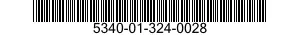 5340-01-324-0028 LOCKING PLATE,NUT AND BOLT 5340013240028 013240028