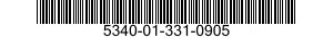 5340-01-331-0905 PLUG,PROTECTIVE,DUST AND MOISTURE SEAL 5340013310905 013310905