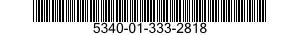 5340-01-333-2818 BRACKET,MOUNTING 5340013332818 013332818