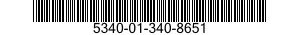 5340-01-340-8651 BRACKET,ANGLE 5340013408651 013408651