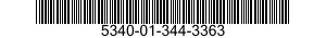 5340-01-344-3363 HINGE,BUTT 5340013443363 013443363