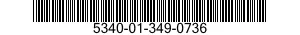 5340-01-349-0736 BRACKET,DOUBLE ANGLE 5340013490736 013490736