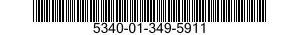 5340-01-349-5911 HANGER,PIPE 5340013495911 013495911