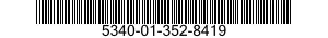 5340-01-352-8419 CLAMP,BLOCK,SECTION 5340013528419 013528419