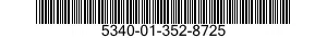 5340-01-352-8725 BRACKET,SHELF 5340013528725 013528725