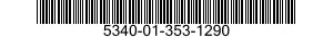 5340-01-353-1290 PLUNGER,QUICK RELEASE 5340013531290 013531290