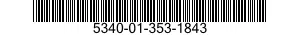 5340-01-353-1843 NUT,SELF-LOCKING,PLATE 5340013531843 013531843