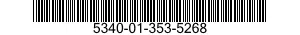 5340-01-353-5268 BRACKET,MOUNTING 5340013535268 013535268