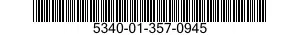 5340-01-357-0945 CLAMP,BLOCK,SECTION 5340013570945 013570945