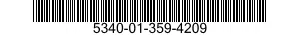 5340-01-359-4209 HANDLE,BOW 5340013594209 013594209
