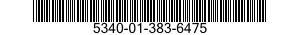 5340-01-383-6475 BRACKET,MOUNTING 5340013836475 013836475