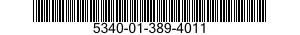 5340-01-389-4011 PLATE,MENDING 5340013894011 013894011