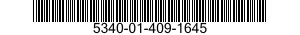 5340-01-409-1645 HINGE,BUTT 5340014091645 014091645