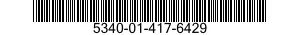 5340-01-417-6429 HINGE,STRAP 5340014176429 014176429