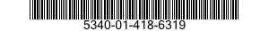 5340-01-418-6319 CLAMP,LOOP 5340014186319 014186319