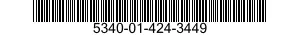 5340-01-424-3449 BRACKET,ANGLE 5340014243449 014243449