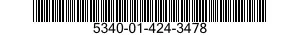 5340-01-424-3478 LOCKING PLATE,NUT AND BOLT 5340014243478 014243478