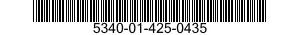 5340-01-425-0435 LOCKING PLATE,NUT AND BOLT 5340014250435 014250435