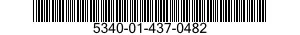 5340-01-437-0482 HANDLE,DOOR 5340014370482 014370482