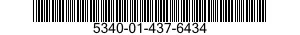 5340-01-437-6434 BRACKET,ANGLE 5340014376434 014376434