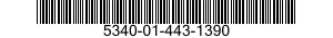 5340-01-443-1390 BRACKET,MULTIPLE ANGLE 5340014431390 014431390