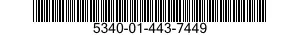 5340-01-443-7449 BRACKET,MULTIPLE ANGLE 5340014437449 014437449