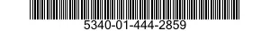 5340-01-444-2859 NUT,PLAIN,HEXAGON 5340014442859 014442859