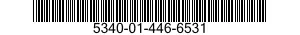 5340-01-446-6531 BRACKET ASSEMBLY,RELEASE,CARGO PLATFORM 5340014466531 014466531