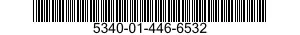 5340-01-446-6532 BRACKET ASSEMBLY,RELEASE,CARGO PLATFORM 5340014466532 014466532