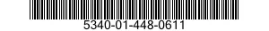 5340-01-448-0611 GRILLE,METAL 5340014480611 014480611