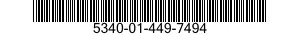 5340-01-449-7494 CLAMP,SYNCHRO 5340014497494 014497494