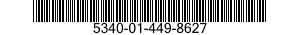 5340-01-449-8627 BRACKET,ANGLE 5340014498627 014498627