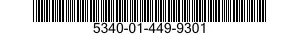 5340-01-449-9301 BRACKET,MOUNTING 5340014499301 014499301