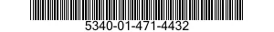 5340-01-471-4432 HINGE,BUTT 5340014714432 014714432