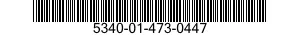 5340-01-473-0447 BRACKET,MOUNTING 5340014730447 014730447