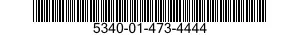5340-01-473-4444 BRACKET,MOUNTING 5340014734444 014734444
