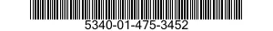 5340-01-475-3452 BRACKET,MOUNTING 5340014753452 014753452