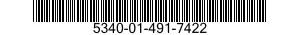 5340-01-491-7422 LEAF,BUTT HINGE 5340014917422 014917422