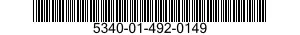 5340-01-492-0149 PLATE,STRUCTURAL,AIRCRAFT 5340014920149 014920149