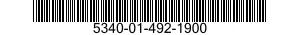 5340-01-492-1900 PAD,CUSHIONING 5340014921900 014921900