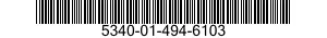 5340-01-494-6103 BRACKET,MOUNTING 5340014946103 014946103