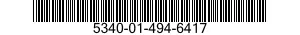 5340-01-494-6417 PLATE,RETAINING,SEAL 5340014946417 014946417