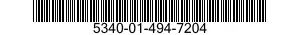 5340-01-494-7204 BRACKET,ANGLE 5340014947204 014947204