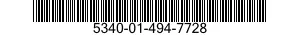 5340-01-494-7728 NUT ASSEMBLY,SELF-LOCKING,GANG C 5340014947728 014947728