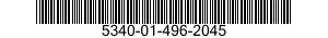 5340-01-496-2045 BRACKET,ANGLE 5340014962045 014962045