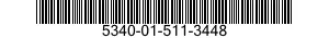 5340-01-511-3448 SLIDE SECTION,DRAWER,EXTENSION 5340015113448 015113448