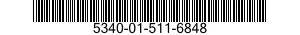 5340-01-511-6848 STRAP,RETAINING 5340015116848 015116848